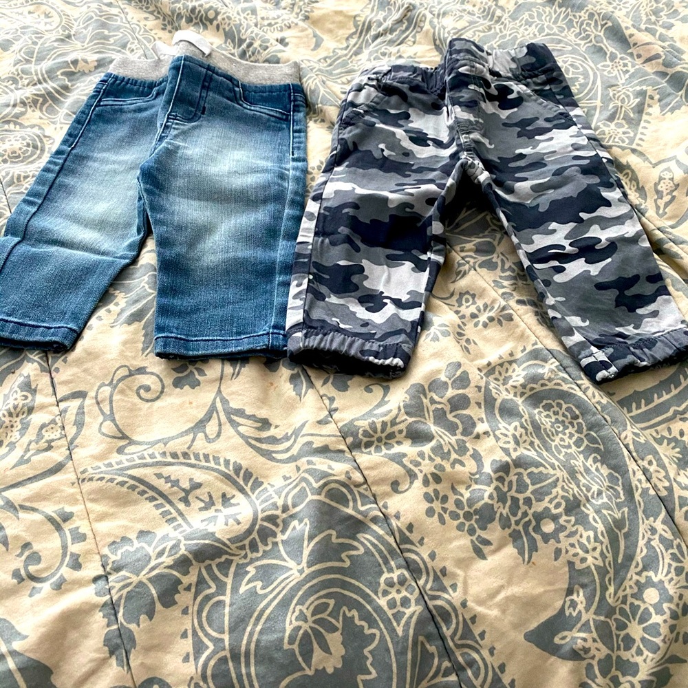 2 pair of infant pants brand new